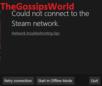 Why Users Could Not Connect To Steam Network On Reddit?