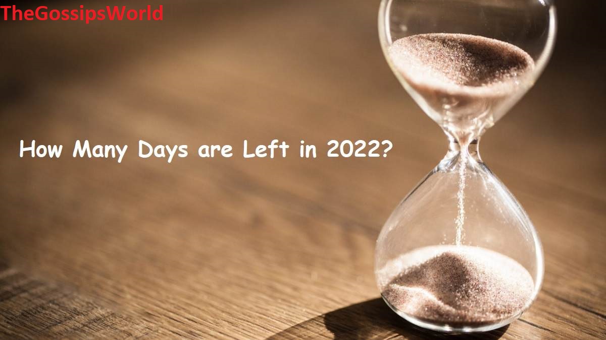 How Many Days & Weeks Left In 2022?