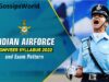 Indian Air Force Agniveer Syllabus 2022