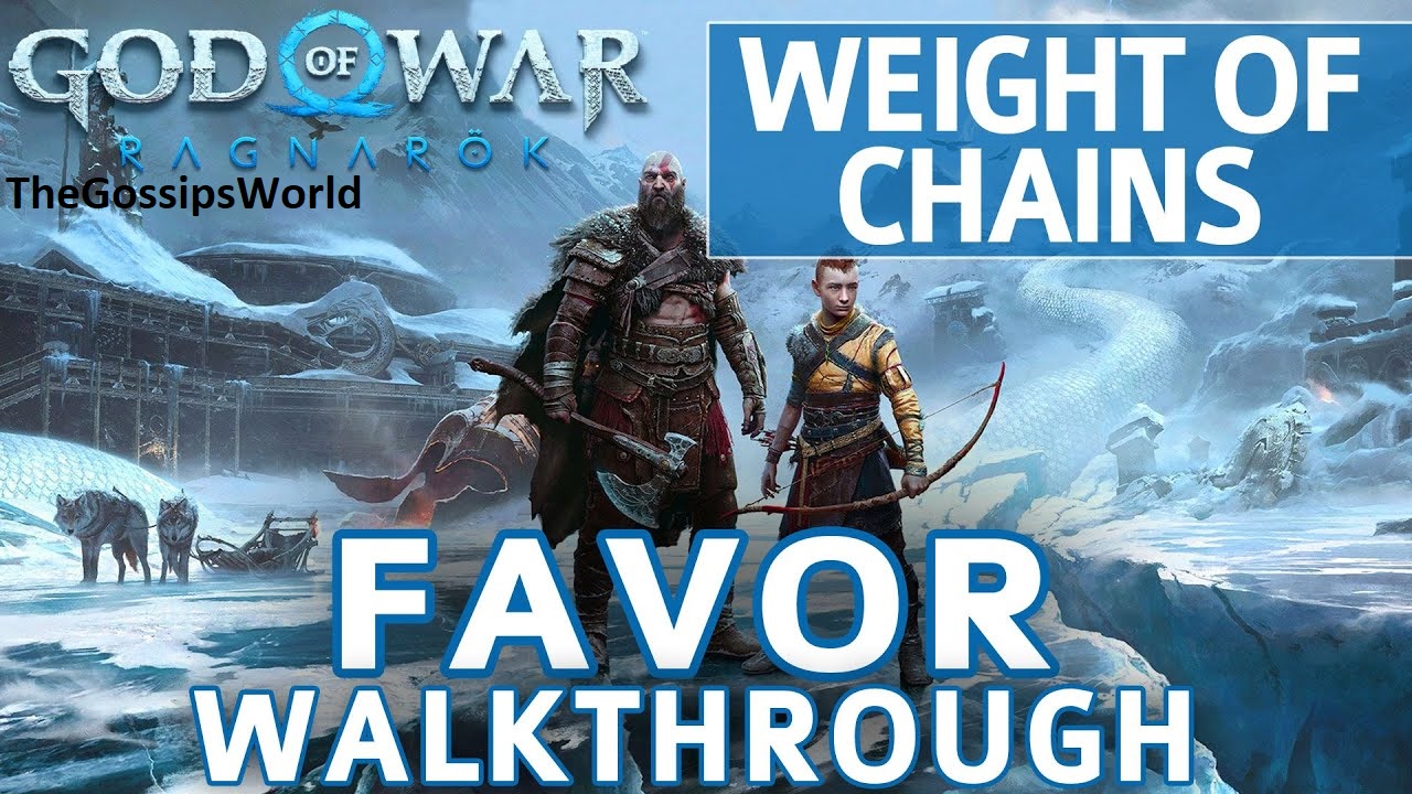 The Weight of Chains Svartalfheim Favor In God of War Ragnarok Rewards