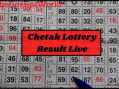 Chetak Live Play India Lottery Result Chart