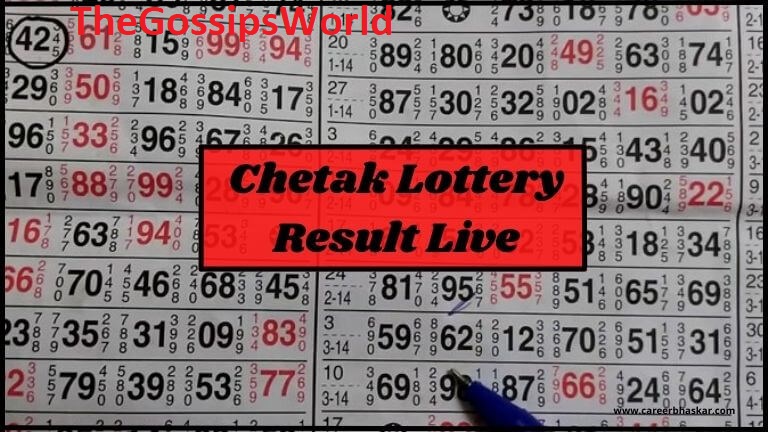 Chetak Live Play India Lottery Result Chart