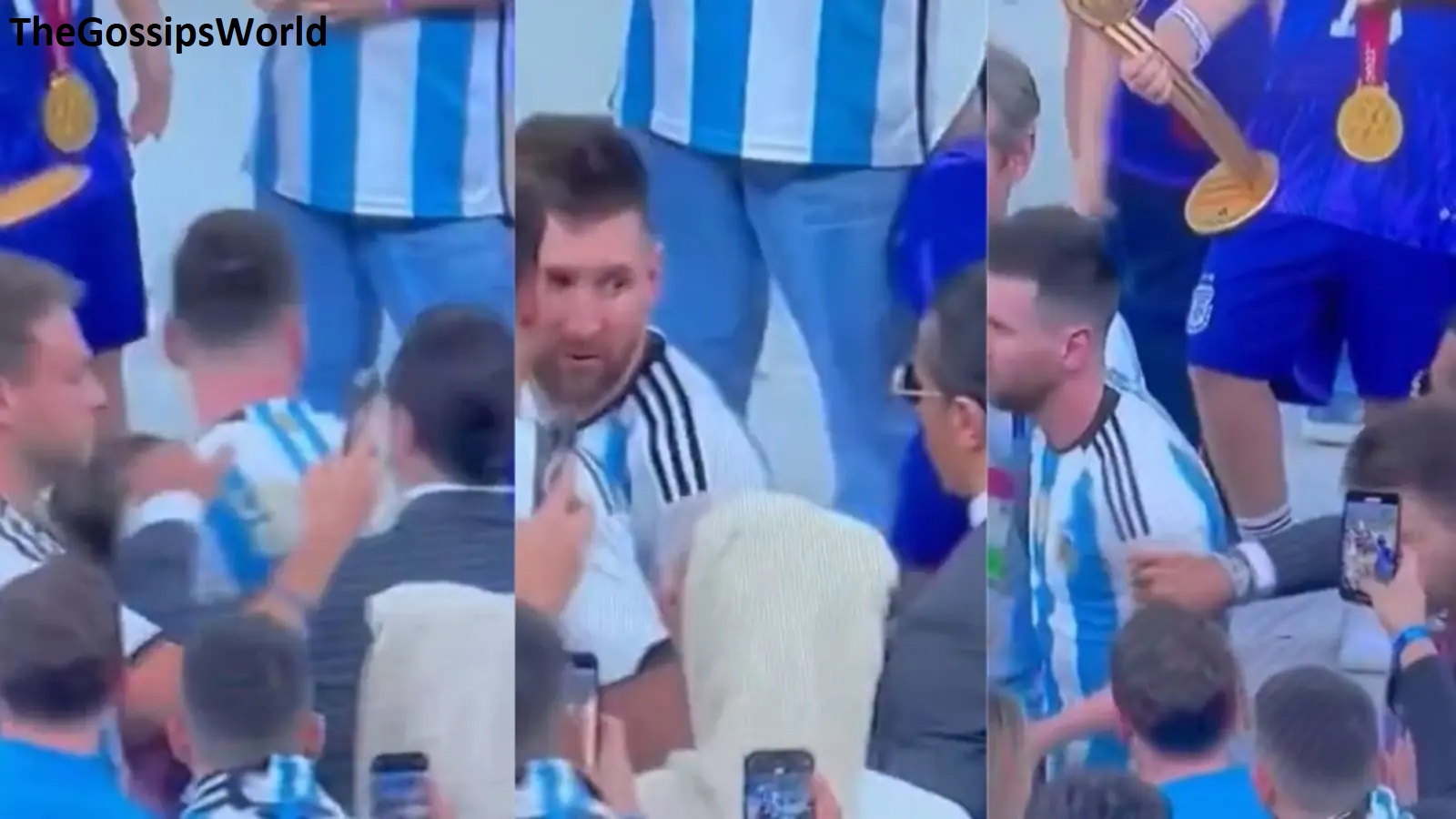 Lionel Messi Ignore Chef Salt Bae After FIFA World Cup Win