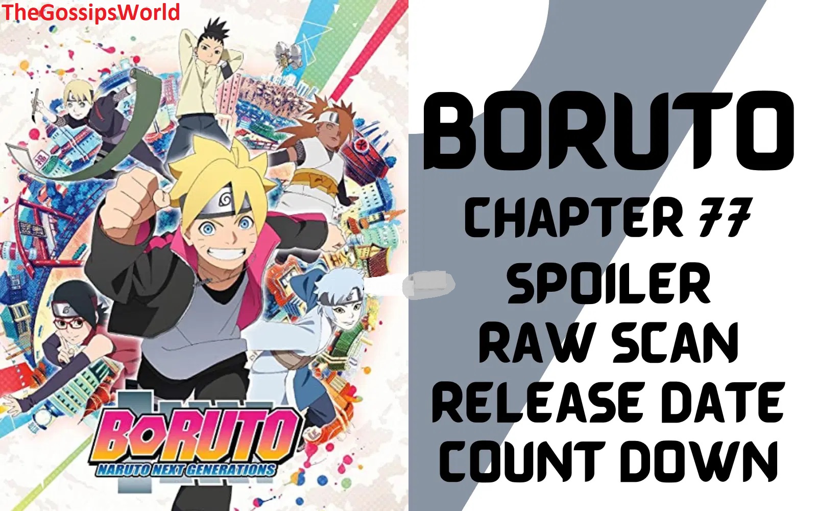 Boruto Chapter 77 Release Date