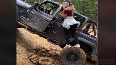 Jeep Wrangler girl viral video 1