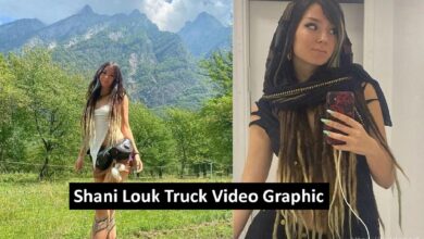 Shani Louk Truck Video Graphic
