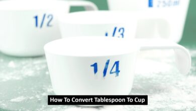 How To Convert Tablespoon To Cup