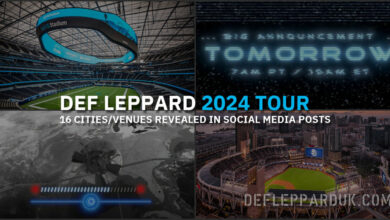 DEF Leppard 2024 Tour Dates